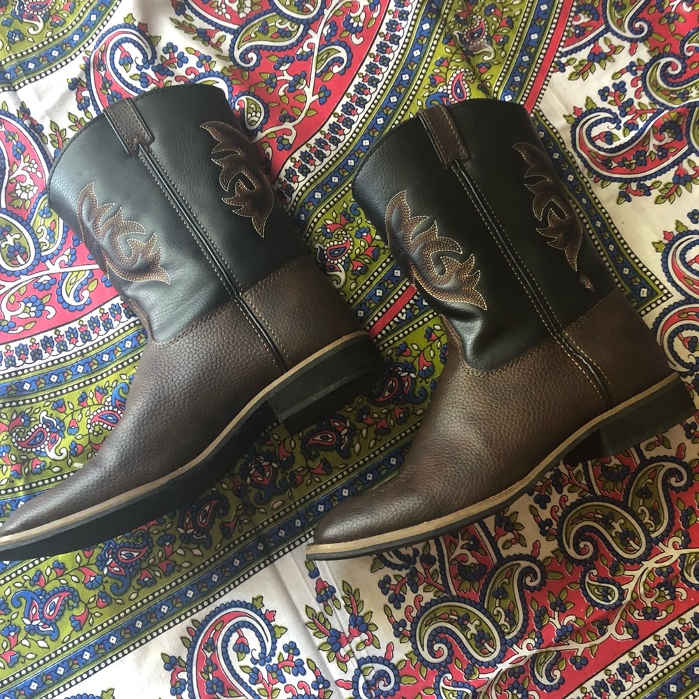 Austin Youth Cowboy Boots Big Kids Size 5